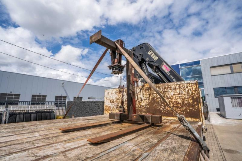 Camião de caixa aberta/ Plataforma, Caminhão grua Renault LANDER 340 DXI-6X4+HIAB 14 T/m/3xhydr.: foto 9