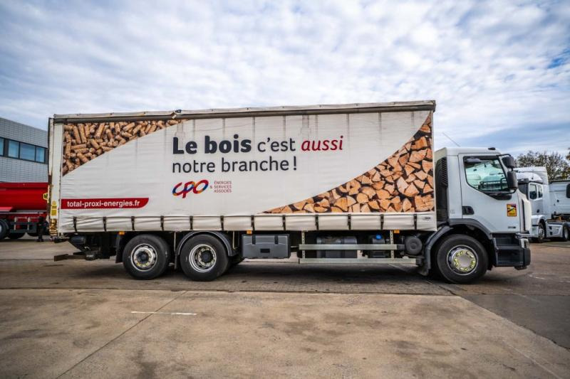 Renault PREMIUM 310 6X2 + Palfinger 2.5T - Caminhão com lona: foto 3 Renault PREMIUM 310 6X2 + Palfinger 2.5T - Caminhão com lona: foto 3