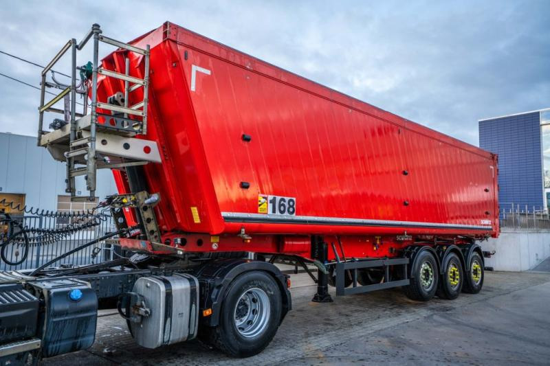 Schmitz ALU-52m3 (GRAIN/CEREALIERE/GETREIDE)+BACHE - Semireboque basculante: foto 1 Schmitz ALU-52m3 (GRAIN/CEREALIERE/GETREIDE)+BACHE - Semireboque basculante: foto 1