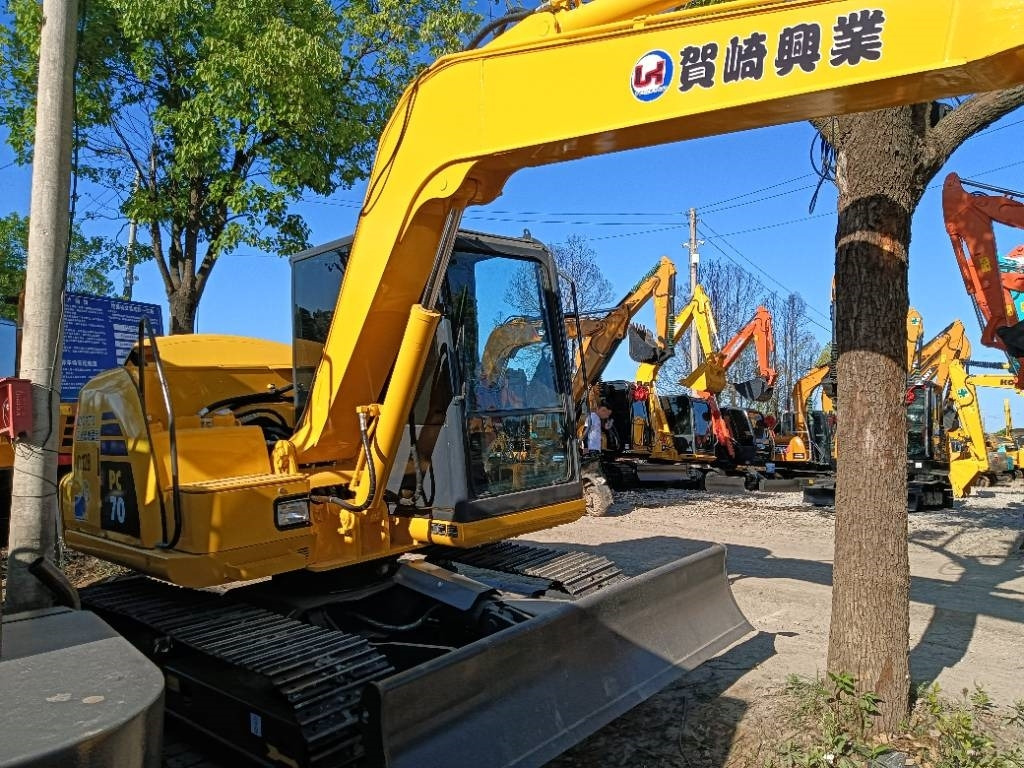 Komatsu PC 70  - Mini escavadeira: foto 4 Komatsu PC 70  - Mini escavadeira: foto 4