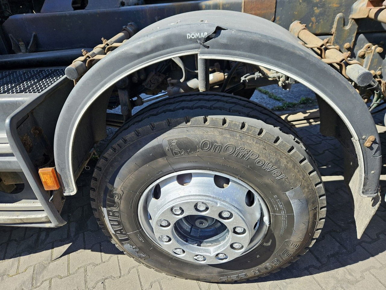 Caminhão basculante Scania R420 8x4 - Tipper - full spring - 2007 year: foto 15