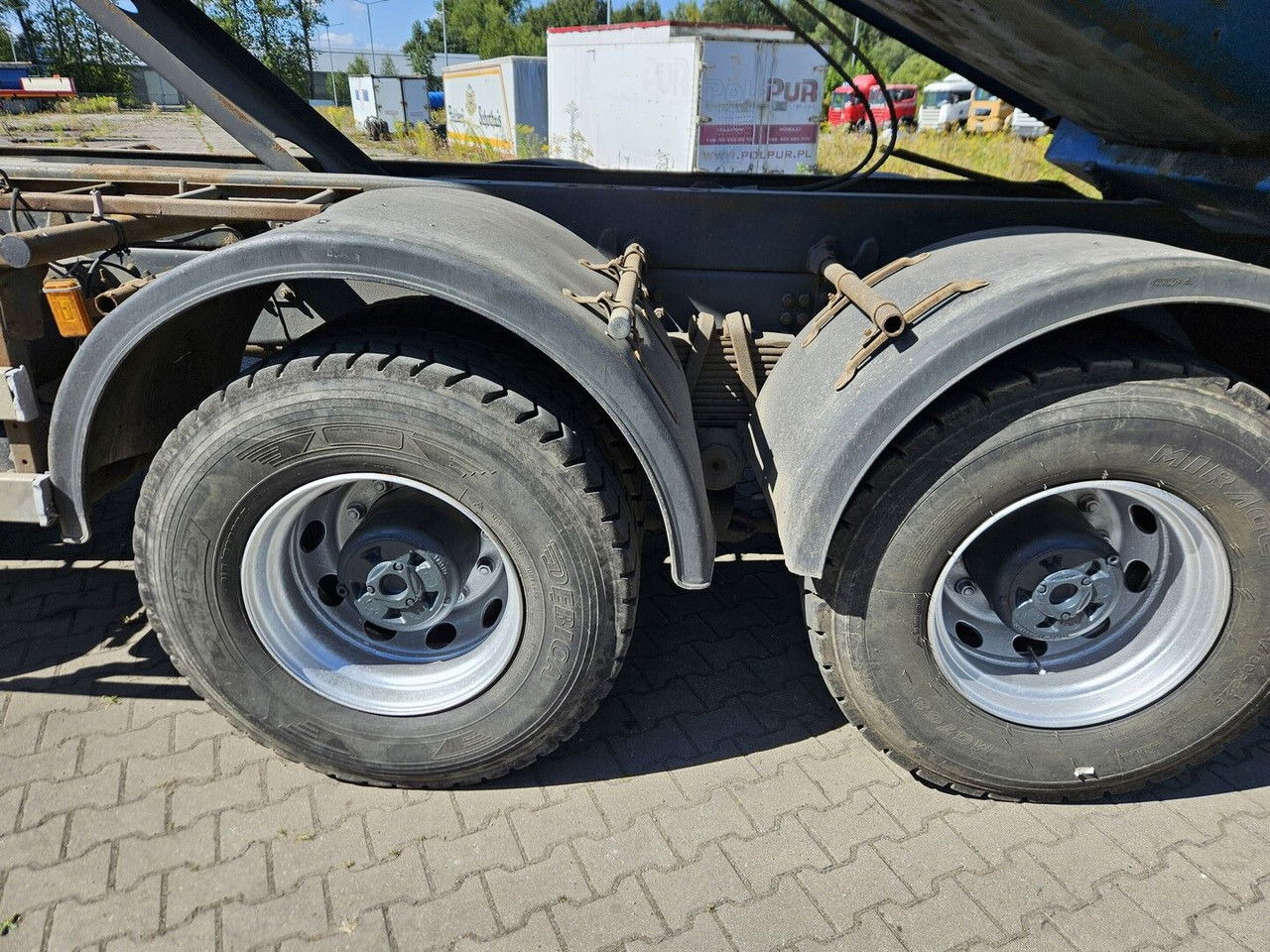 Caminhão basculante Scania R420 8x4 - Tipper - full spring - 2007 year: foto 11