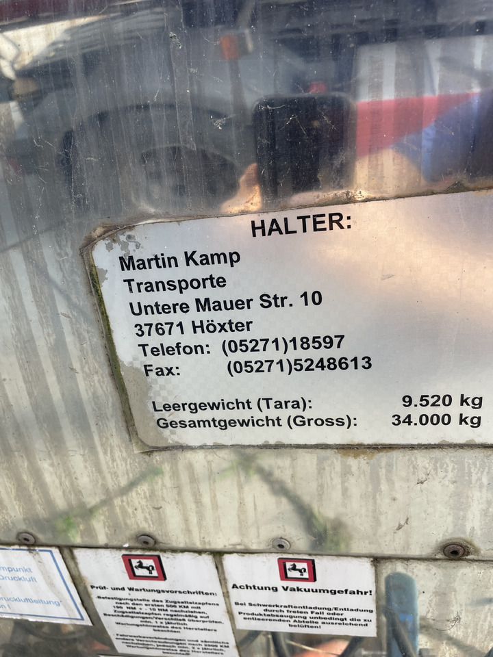 Klaeser TSA 55 C - Semirreboque tanque: foto 5 Klaeser TSA 55 C - Semirreboque tanque: foto 5