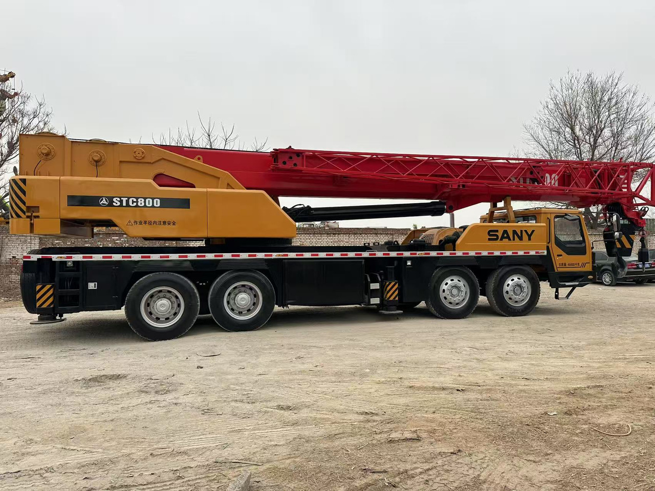 SANY STC800 80ton SANY Crane - Guindaste móvel: foto 4 SANY STC800 80ton SANY Crane - Guindaste móvel: foto 4