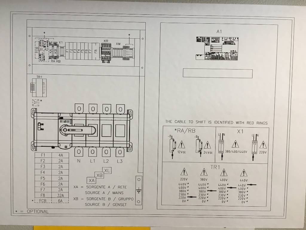 Equipamento de construção nuevo ATS Panel 800A - Max 550 kVA - DPX-27509: foto 9