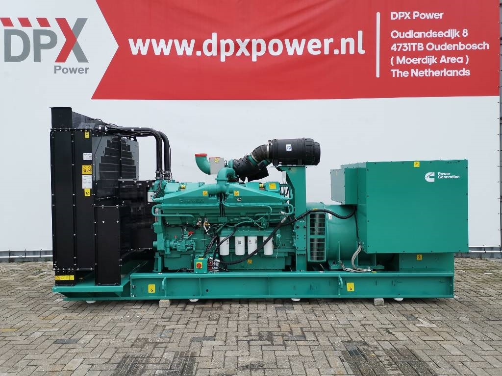 Cummins C1100D5B - 1.100 kVA Open Generator - DPX-18531-O - Gerador elétrico: foto 1 Cummins C1100D5B - 1.100 kVA Open Generator - DPX-18531-O - Gerador elétrico: foto 1