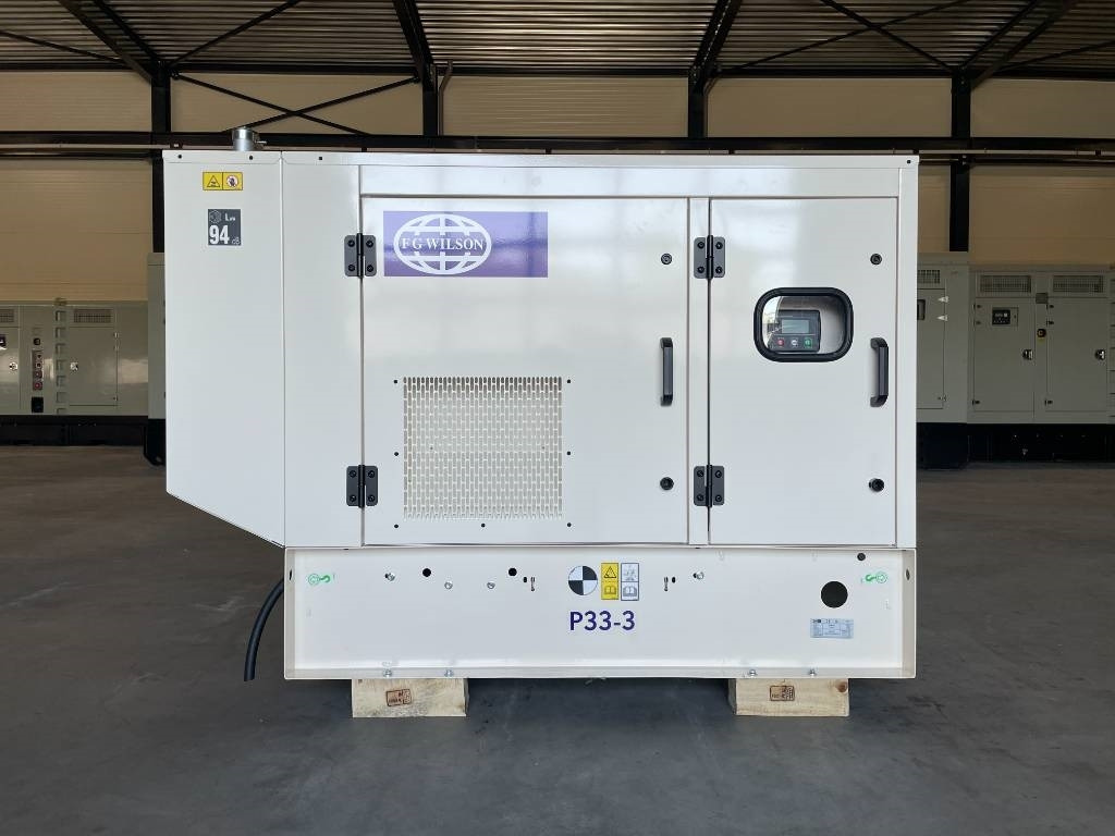 FG Wilson P33-3 - 33 kVA Genset - DPX-16003 - Gerador elétrico: foto 1 FG Wilson P33-3 - 33 kVA Genset - DPX-16003 - Gerador elétrico: foto 1