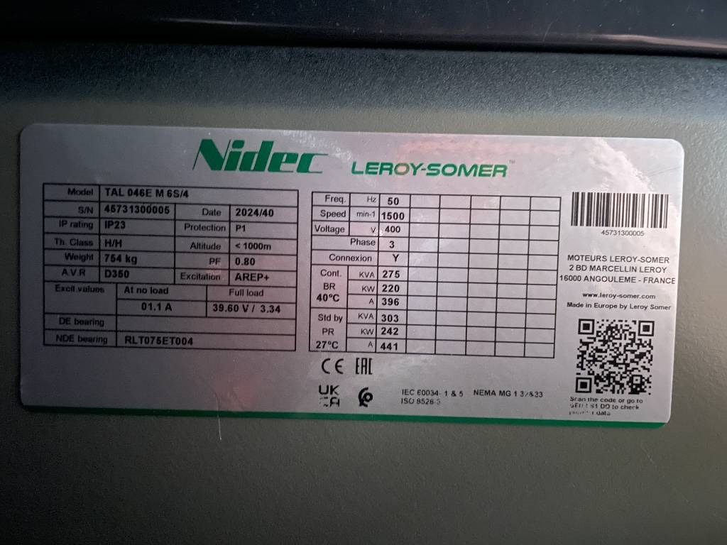 Scania DC09 - 300 kVA Generator - DPX-17947 - Gerador elétrico: foto 3 Scania DC09 - 300 kVA Generator - DPX-17947 - Gerador elétrico: foto 3