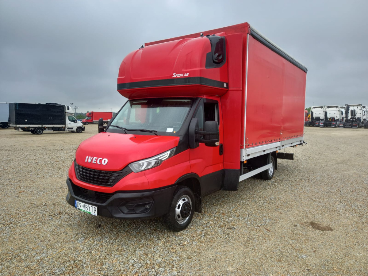 IVECO/JUSAM STANISŁAWJURKOWSKI 50C18/JU06 PLANDEKA - Furgão de toldo: foto 2 IVECO/JUSAM STANISŁAWJURKOWSKI 50C18/JU06 PLANDEKA - Furgão de toldo: foto 2