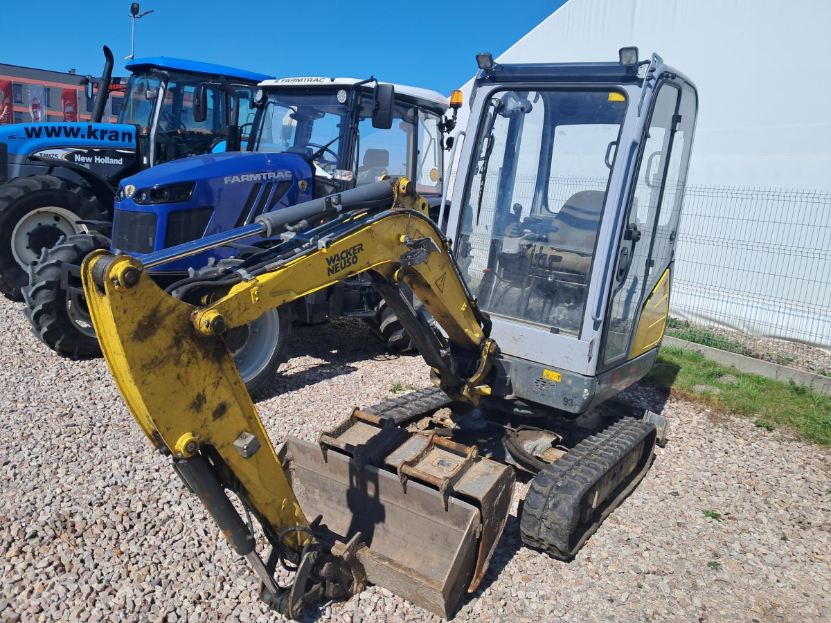 Minikoparka gąsienicowa WACKER NEUSON ET18 - 2021 - 1597 mth - 3 łyżki - Mini escavadeira: foto 2 Minikoparka gąsienicowa WACKER NEUSON ET18 - 2021 - 1597 mth - 3 łyżki - Mini escavadeira: foto 2