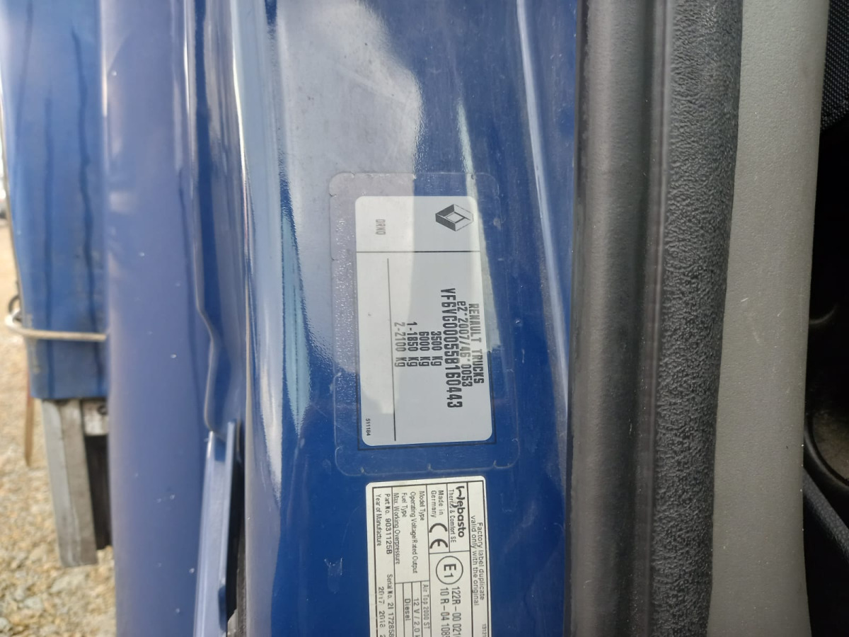 Furgão de toldo RENAULT Master PLANDEKA: foto 13
