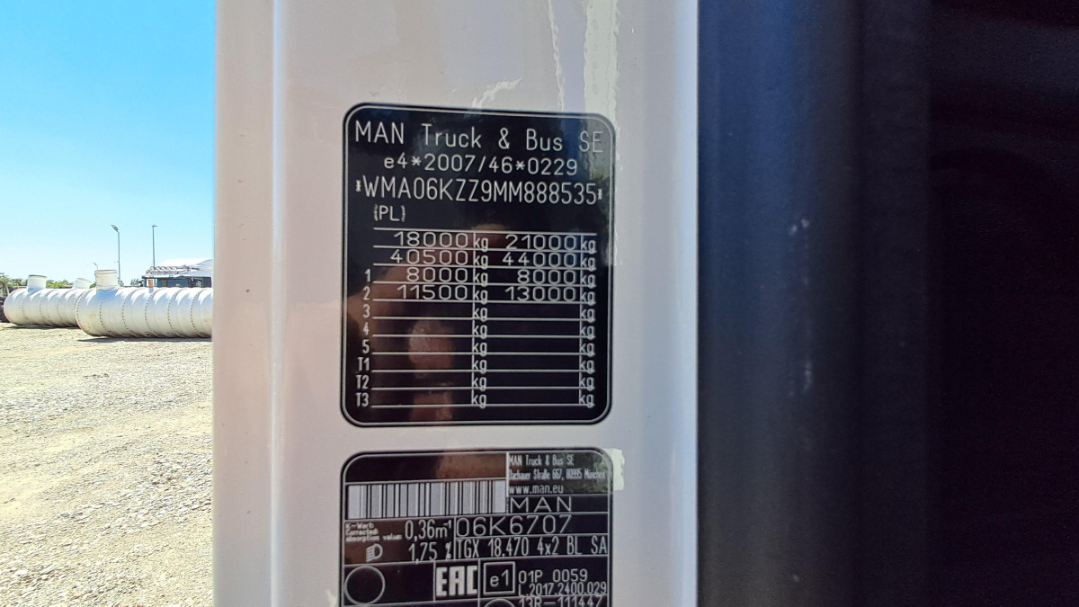 Tractor MAN TGX CIĄGNIK SIODŁOWY: foto 9