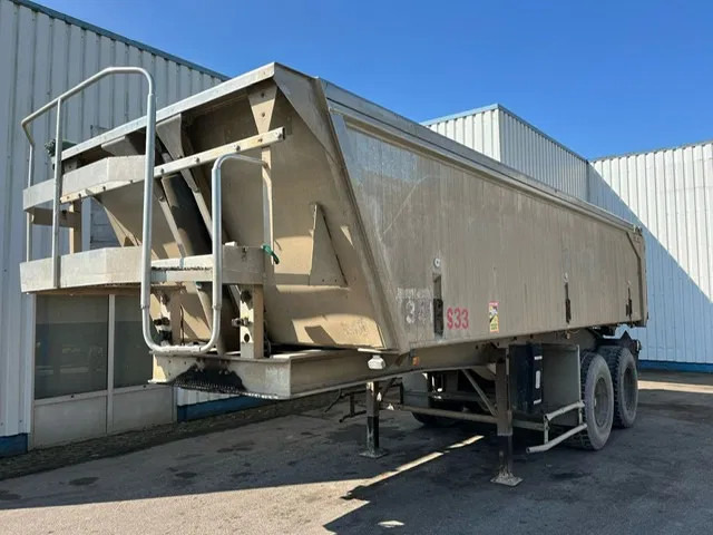 Benalu 2 Axle Alu Tipper , Spring Suspension , Drum Brakes - Semireboque basculante: foto 1 Benalu 2 Axle Alu Tipper , Spring Suspension , Drum Brakes - Semireboque basculante: foto 1