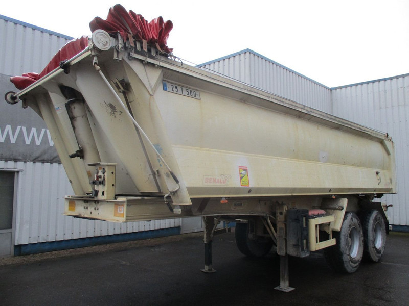 Benalu C33 , 2 Axle, Alu Tipper trailer , Drum brakes , Spring suspension - Semireboque basculante: foto 1 Benalu C33 , 2 Axle, Alu Tipper trailer , Drum brakes , Spring suspension - Semireboque basculante: foto 1