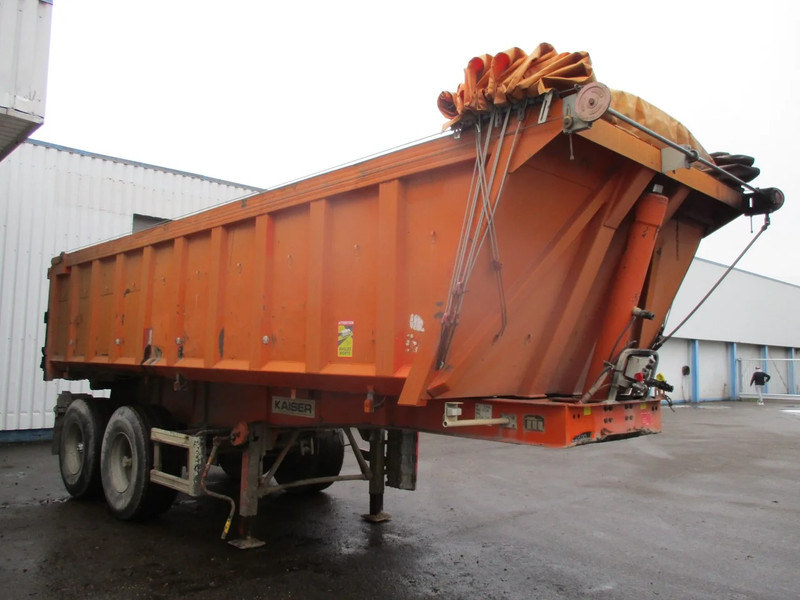 Kaiser 2 axle , steel tipper trailer , spring suspension , drum brakes - Semireboque basculante: foto 4 Kaiser 2 axle , steel tipper trailer , spring suspension , drum brakes - Semireboque basculante: foto 4