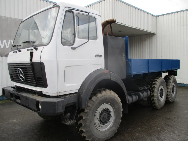 Mercedes-Benz SK FAP 2026 , V8 , 6x6 , ZF Manual , Spring suspension , EX - Camião de caixa aberta/ Plataforma: foto 1 Mercedes-Benz SK FAP 2026 , V8 , 6x6 , ZF Manual , Spring suspension , EX - Camião de caixa aberta/ Plataforma: foto 1