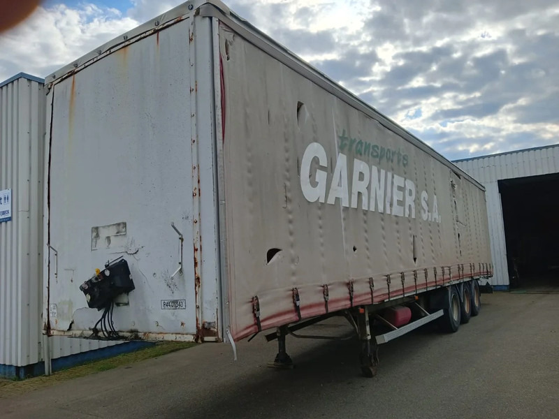 Samro 3x ROR Axle , Drum Brakes , air Suspension , Lift axle - Semi-reboque de lona: foto 1 Samro 3x ROR Axle , Drum Brakes , air Suspension , Lift axle - Semi-reboque de lona: foto 1