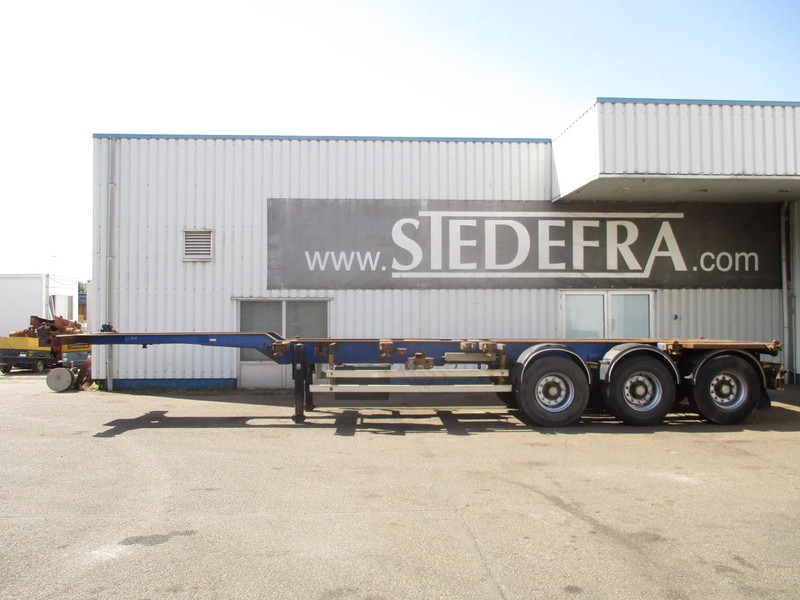 Wielton NS34P, container trailer , 3 ROR axle , Drum brakes , Air suspension - Semireboque transportador de contêineres/ Caixa móvel: foto 2 Wielton NS34P, container trailer , 3 ROR axle , Drum brakes , Air suspension - Semireboque transportador de contêineres/ Caixa móvel: foto 2
