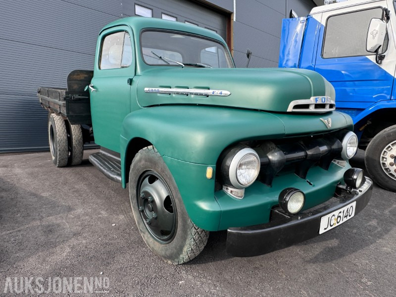 1952 Ford F4 - Planbil - V8 Flathead motor - Veteran lastebil - Camião de caixa aberta/ Plataforma: foto 3 1952 Ford F4 - Planbil - V8 Flathead motor - Veteran lastebil - Camião de caixa aberta/ Plataforma: foto 3