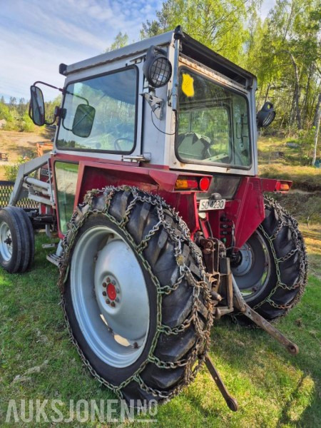 1980 Massey Ferguson 550 Traktor - Frontlaster - Kjetting - Servostyring - Trator: foto 5 1980 Massey Ferguson 550 Traktor - Frontlaster - Kjetting - Servostyring - Trator: foto 5