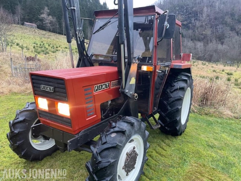 Trator 1983 Fiat 566DT/12 Traktor m/frontlaster - FLOTT EKSEMPLAR!: foto 1