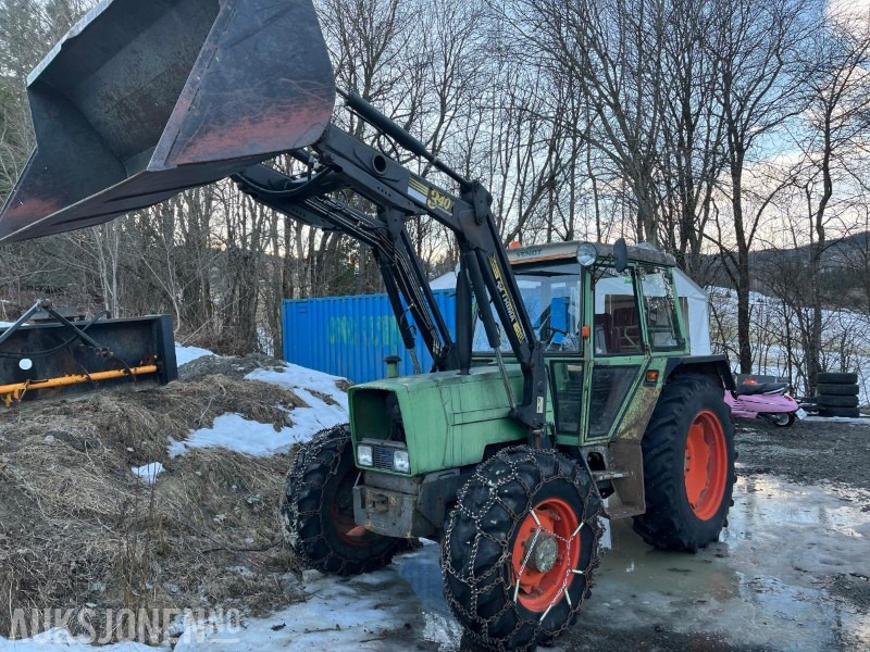 1984 Fendt Farmer 308LS mva fri FRONTLASTER HURTIGGIR KJETTING - Trator: foto 1 1984 Fendt Farmer 308LS mva fri FRONTLASTER HURTIGGIR KJETTING - Trator: foto 1