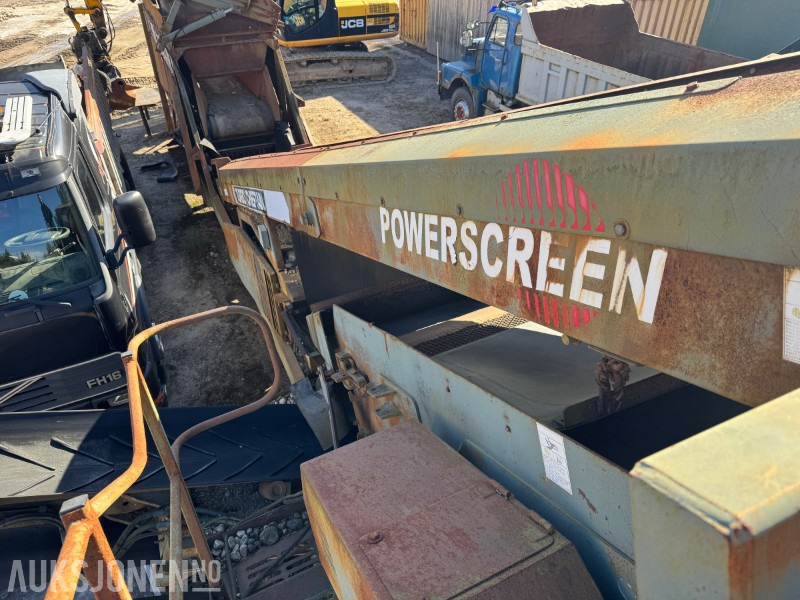 1988 Powerscreen T. Chieftain 1400 - Sikteverk - Peneira vibratória: foto 4 1988 Powerscreen T. Chieftain 1400 - Sikteverk - Peneira vibratória: foto 4