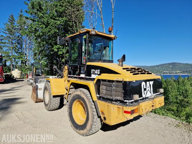1999 Cat IT14G hjullaster snø skuffe/grus skuffe 10039 timer - Carregadeira de rodas: foto 3 1999 Cat IT14G hjullaster snø skuffe/grus skuffe 10039 timer - Carregadeira de rodas: foto 3