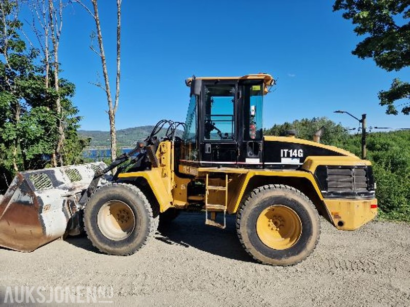1999 Cat IT14G hjullaster snø skuffe/grus skuffe 10039 timer - Carregadeira de rodas: foto 1 1999 Cat IT14G hjullaster snø skuffe/grus skuffe 10039 timer - Carregadeira de rodas: foto 1