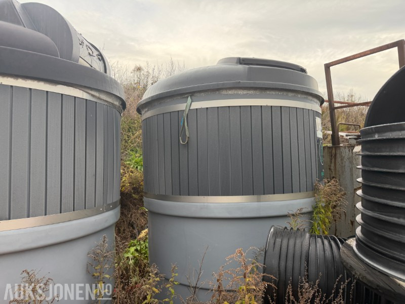 2 stk Molok avfallsbeholdere til nedgraving - Equipamento de construção: foto 3 2 stk Molok avfallsbeholdere til nedgraving - Equipamento de construção: foto 3