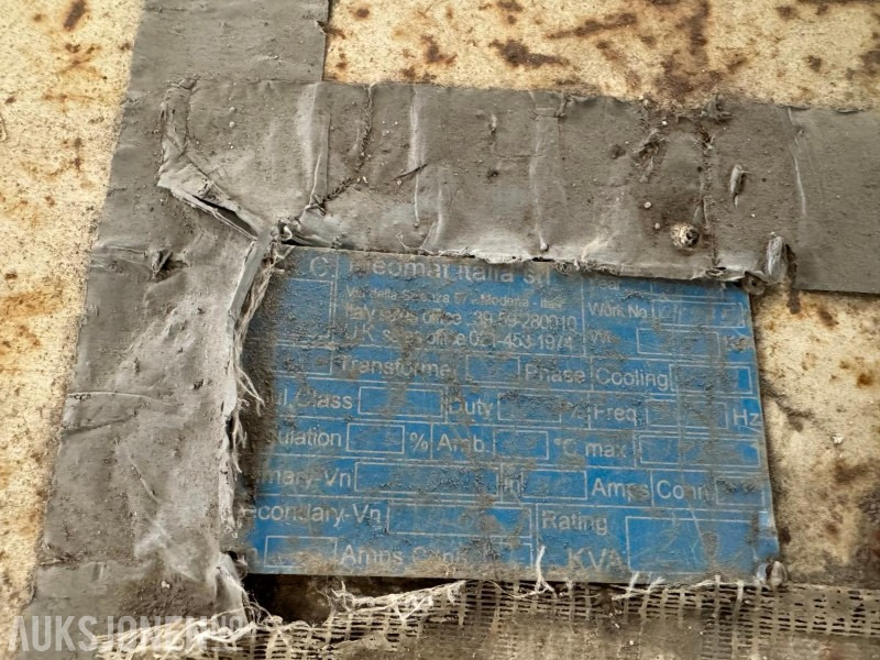 2 stk trafoer - Equipamento de construção: foto 2 2 stk trafoer - Equipamento de construção: foto 2