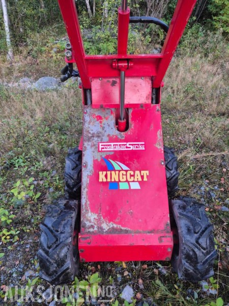2000 Kingcat KC500 med skuffe - Honda GD411 dieselmotor - Tredjefunksjon - Trator: foto 3 2000 Kingcat KC500 med skuffe - Honda GD411 dieselmotor - Tredjefunksjon - Trator: foto 3