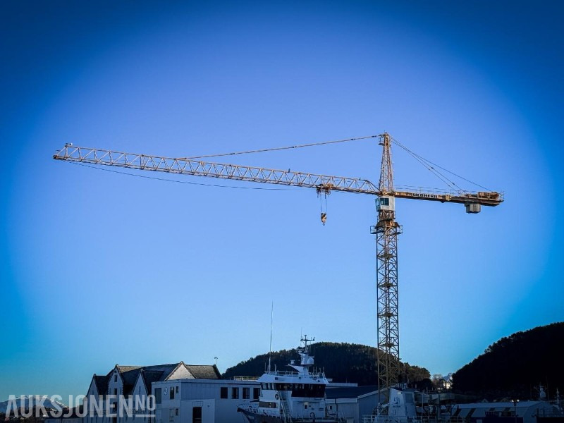 2000 Liebherr 280 EC-H 16 Litronic Tårnkran med undervogn på plater - Guindaste: foto 1 2000 Liebherr 280 EC-H 16 Litronic Tårnkran med undervogn på plater - Guindaste: foto 1