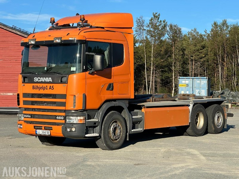 2000 Scania R 144 - 460 Krokbil - Caminhão polibenne: foto 1 2000 Scania R 144 - 460 Krokbil - Caminhão polibenne: foto 1