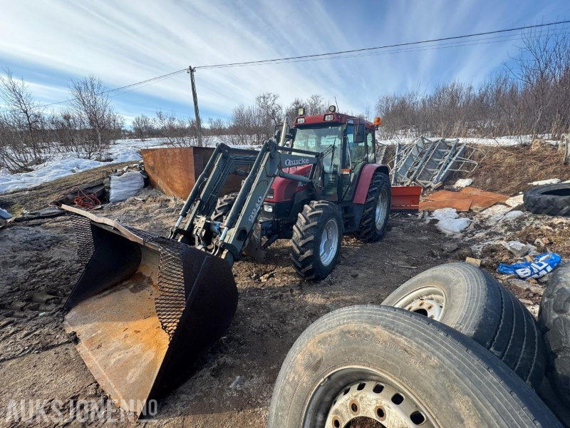 2002 CASE IH CS94A Traktor - Frontlaster - Skuff - Nye dekk - 5124T - Trator: foto 1 2002 CASE IH CS94A Traktor - Frontlaster - Skuff - Nye dekk - 5124T - Trator: foto 1