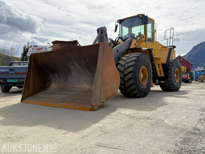 2002 Volvo L150E - 15 177 motortimer - leveres med ny sertifisering - Carregadeira de rodas: foto 1 2002 Volvo L150E - 15 177 motortimer - leveres med ny sertifisering - Carregadeira de rodas: foto 1