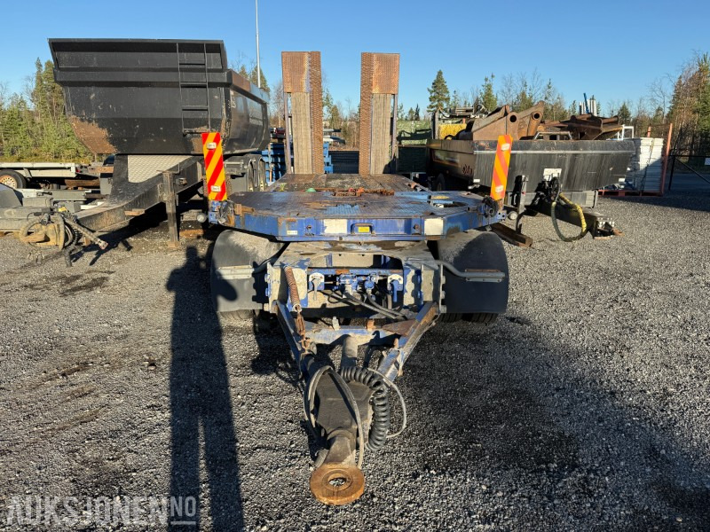 2005 Damm Maskinhenger - 3-aksler - Kjørebroer - Reboque baixa: foto 2 2005 Damm Maskinhenger - 3-aksler - Kjørebroer - Reboque baixa: foto 2