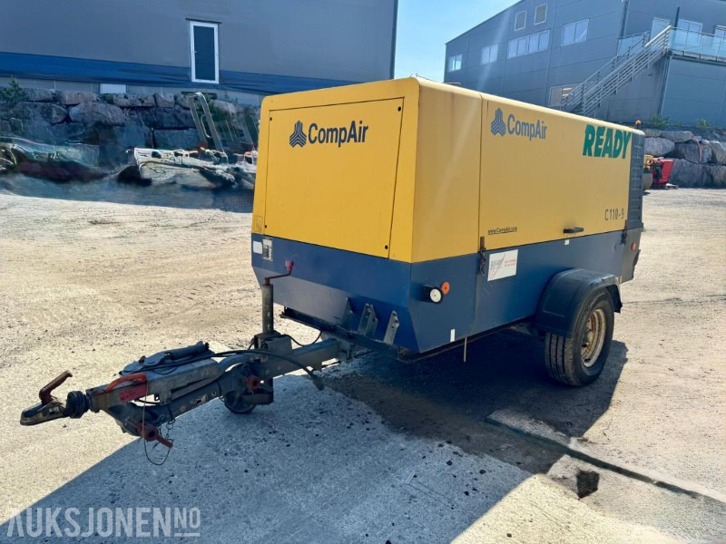 2006 CompAir DLT1302 - Kompressor - Timer: 2529 - Equipamento de construção: foto 1 2006 CompAir DLT1302 - Kompressor - Timer: 2529 - Equipamento de construção: foto 1