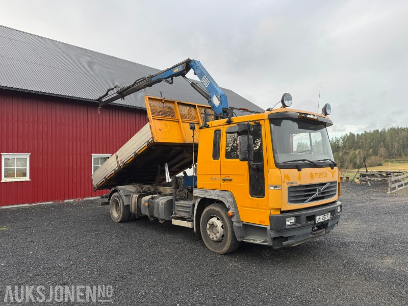 2006 Volvo FL6 H 4X2 Kranbil med tipp - HMF 683K2 Kran - Caminhão grua: foto 4 2006 Volvo FL6 H 4X2 Kranbil med tipp - HMF 683K2 Kran - Caminhão grua: foto 4