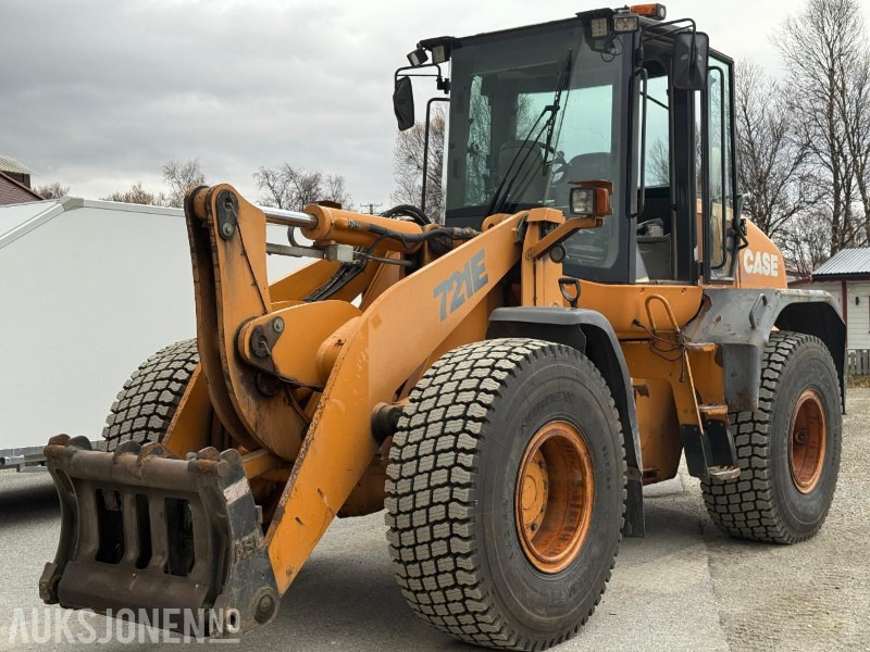2007 Case 721E - 10 000t - 14900kg - Sentralsmøring - Sertifisert - Carregadeira de rodas: foto 1 2007 Case 721E - 10 000t - 14900kg - Sentralsmøring - Sertifisert - Carregadeira de rodas: foto 1