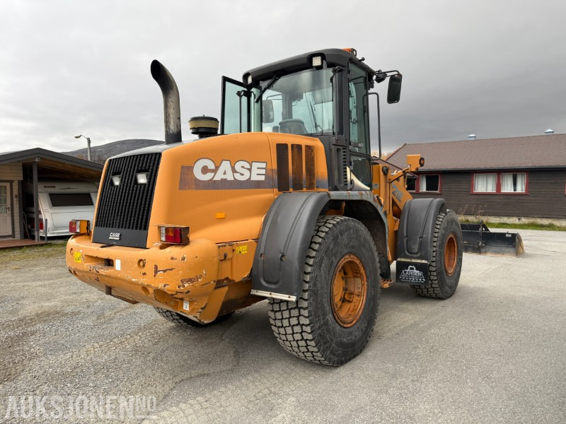 2007 Case 721E - 10 000t - 14900kg - Sentralsmøring - Sertifisert - Carregadeira de rodas: foto 4 2007 Case 721E - 10 000t - 14900kg - Sentralsmøring - Sertifisert - Carregadeira de rodas: foto 4