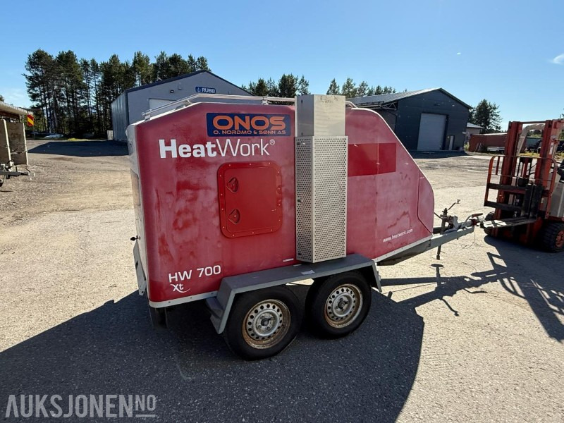 2007 HeatWork HW-700-2H Teletiner - Equipamento de construção: foto 5 2007 HeatWork HW-700-2H Teletiner - Equipamento de construção: foto 5