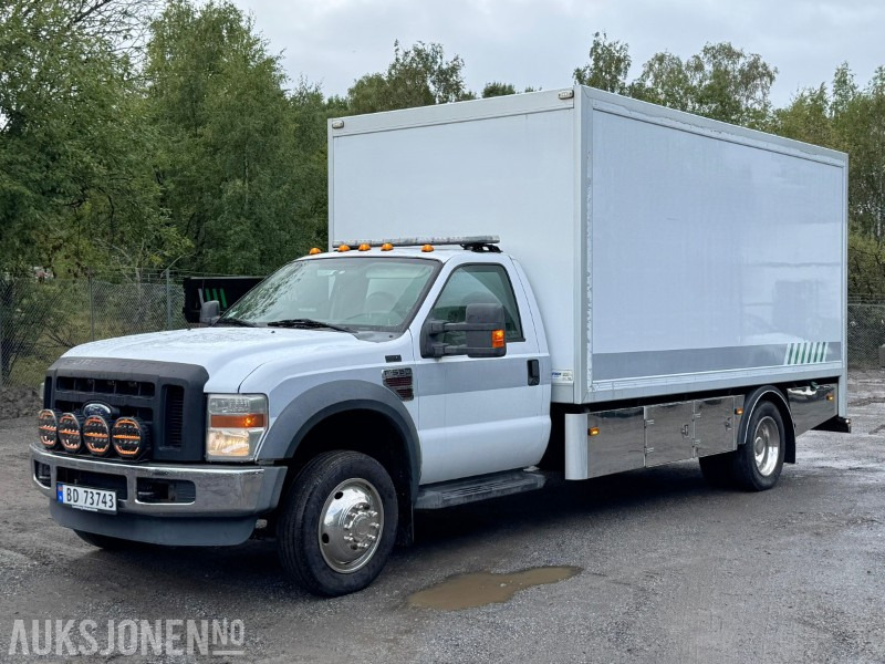 2008 Ford F-550 XL SuperDuty V8 PowerStroke, verkstedvogn/servicebil, Rioned spyleaggregat, Sortimo, fjernstyring, kraftuttak, EU til 06.2026! - Caminhão furgão: foto 1 2008 Ford F-550 XL SuperDuty V8 PowerStroke, verkstedvogn/servicebil, Rioned spyleaggregat, Sortimo, fjernstyring, kraftuttak, EU til 06.2026! - Caminhão furgão: foto 1