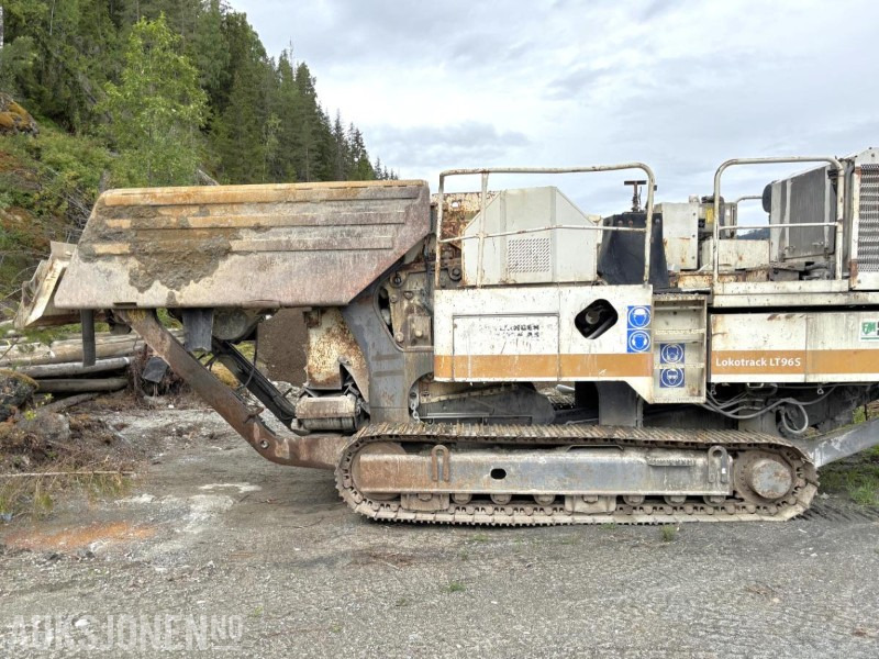 2008 Metso Lokotrack LT96 S | mobilt knuseverk | sikteverk | beltedrevet | CAT 6,6 m/lavt timetall | ny hyd.pumpe - Britador de mandíbula: foto 2 2008 Metso Lokotrack LT96 S | mobilt knuseverk | sikteverk | beltedrevet | CAT 6,6 m/lavt timetall | ny hyd.pumpe - Britador de mandíbula: foto 2