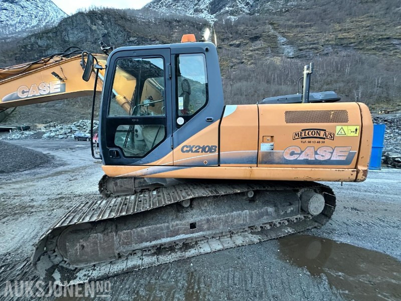 2009 Case CX210B Sertifisert Beltegraver m/Montabert CPA225E boretårn - Escavadeira: foto 3 2009 Case CX210B Sertifisert Beltegraver m/Montabert CPA225E boretårn - Escavadeira: foto 3