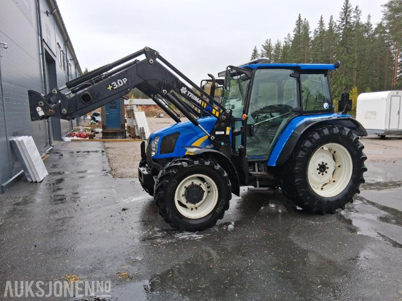2009 New Holland T5060 - MVA-FRI - MYE UTSTYR - Trima Laster Snøfres Pallegaffel Feiekost Skuffe - Trator: foto 1 2009 New Holland T5060 - MVA-FRI - MYE UTSTYR - Trima Laster Snøfres Pallegaffel Feiekost Skuffe - Trator: foto 1