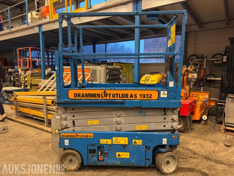 2010 Genie GS1932 sakselift / 8 meter - Plataforma aérea: foto 1 2010 Genie GS1932 sakselift / 8 meter - Plataforma aérea: foto 1