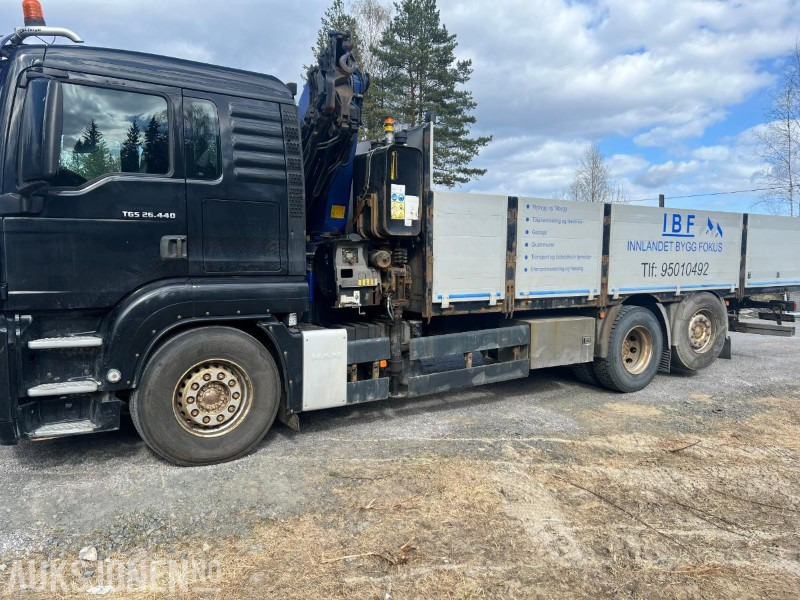 2010 MAN TGS 26.440 KRANBIL PM 22SP KRAN MED FJERNKONTROLL - Caminhão grua: foto 5 2010 MAN TGS 26.440 KRANBIL PM 22SP KRAN MED FJERNKONTROLL - Caminhão grua: foto 5