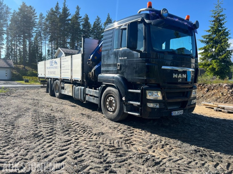2010 MAN TGS 26.440 KRANBIL PM 22SP KRAN MED FJERNKONTROLL - Caminhão grua: foto 3 2010 MAN TGS 26.440 KRANBIL PM 22SP KRAN MED FJERNKONTROLL - Caminhão grua: foto 3