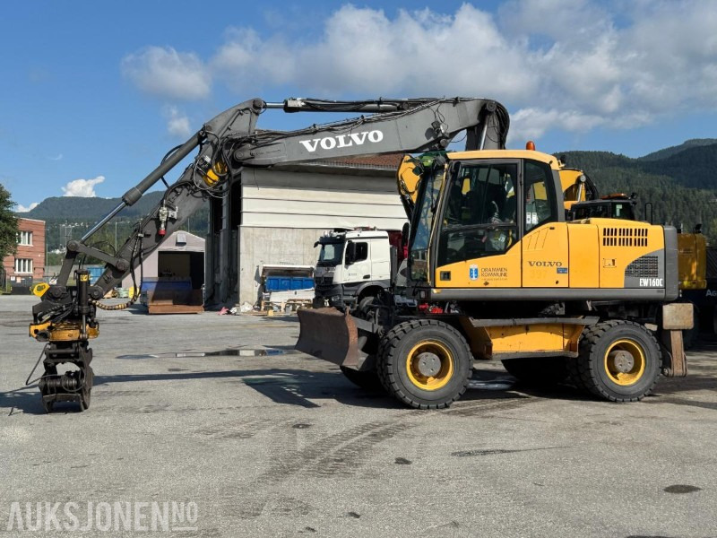Escavadeira 2011 Volvo EW160C hjulgraver / Tiltrotator: foto 1